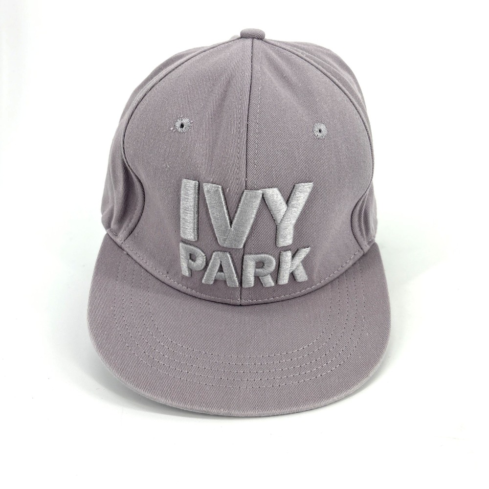 IVY PARK Hat Cap Baseball Womens Strap Back Lavender Purple Embroidered Adjusta